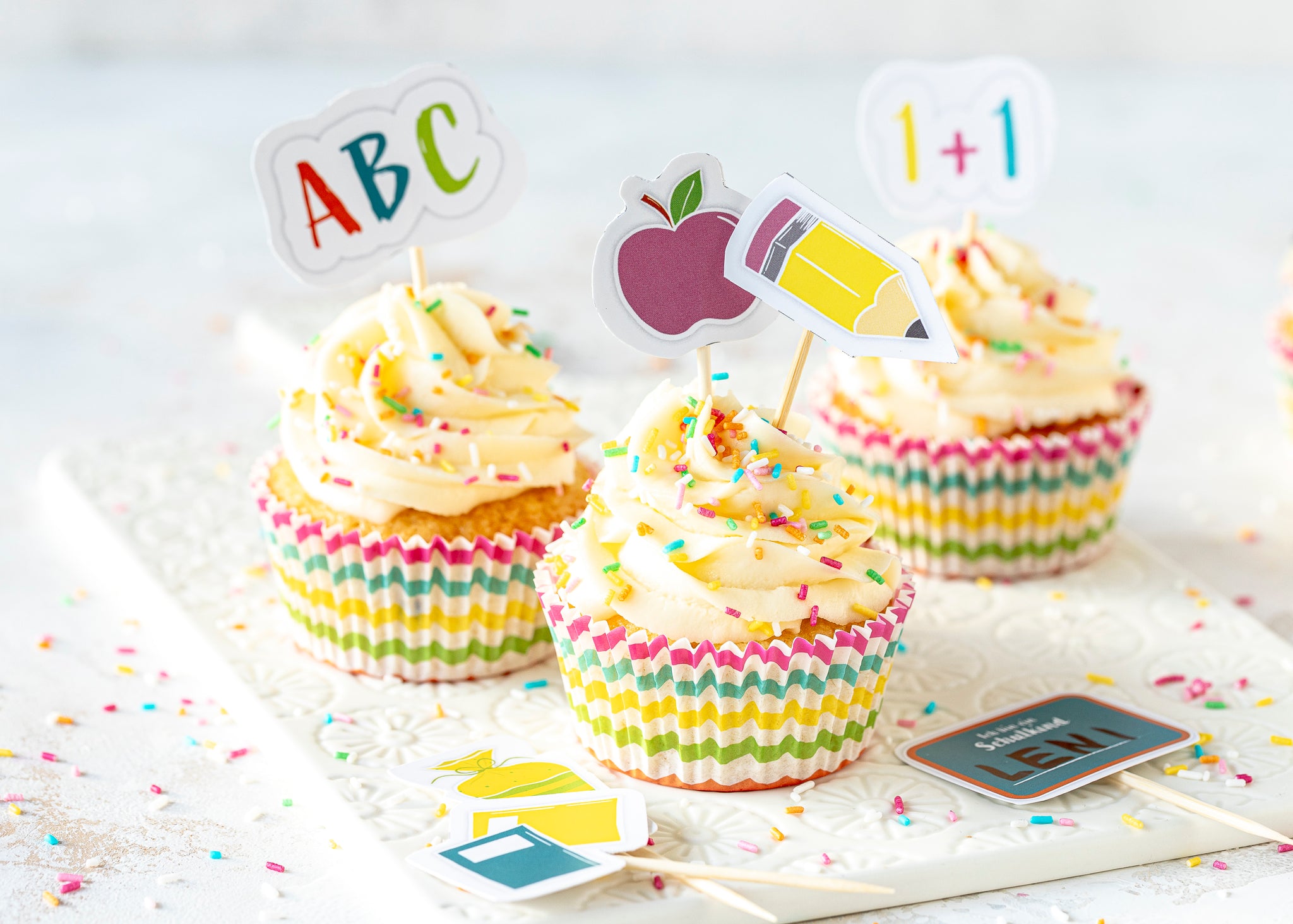 Cupcake letters -  Italia