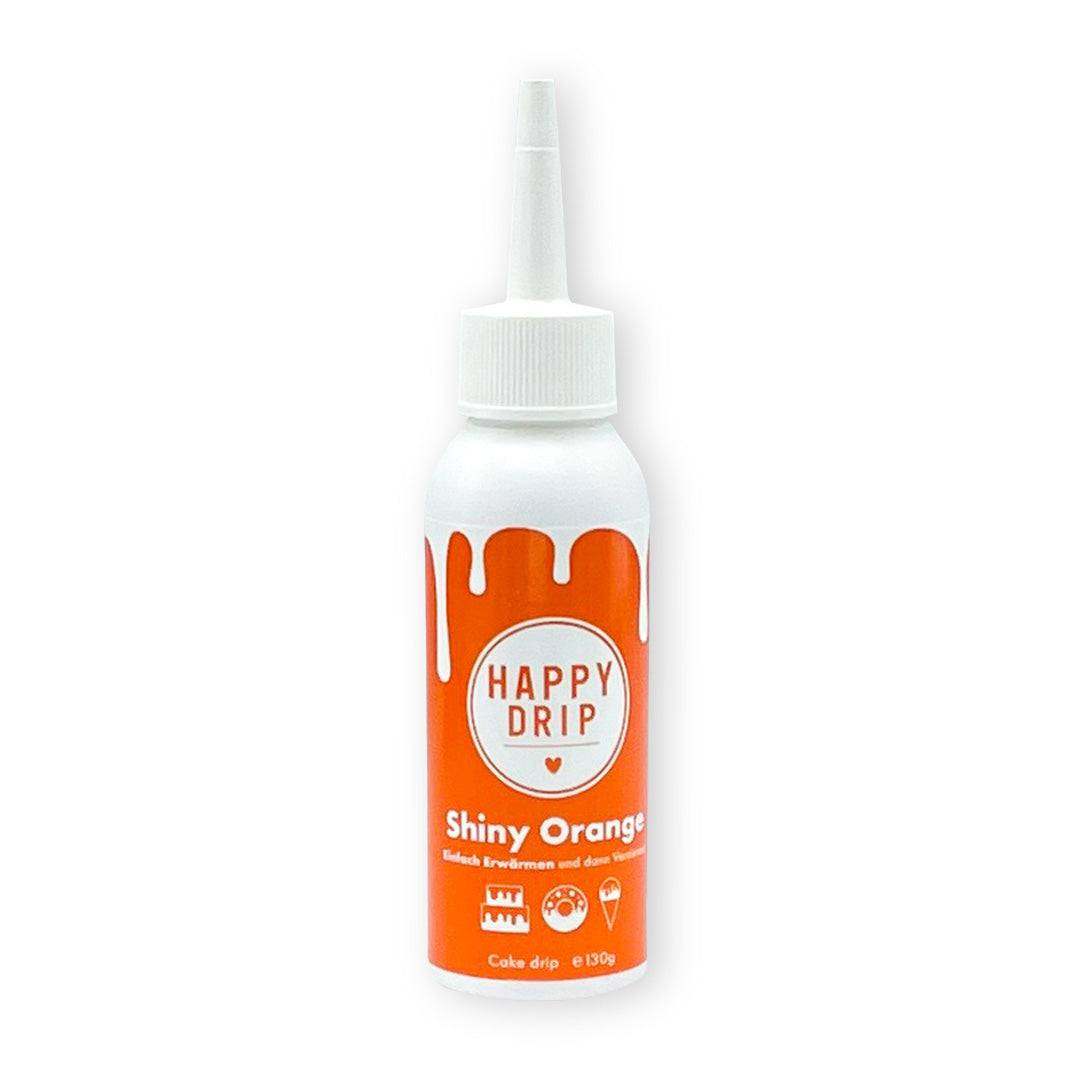Happy drip - shiny orange