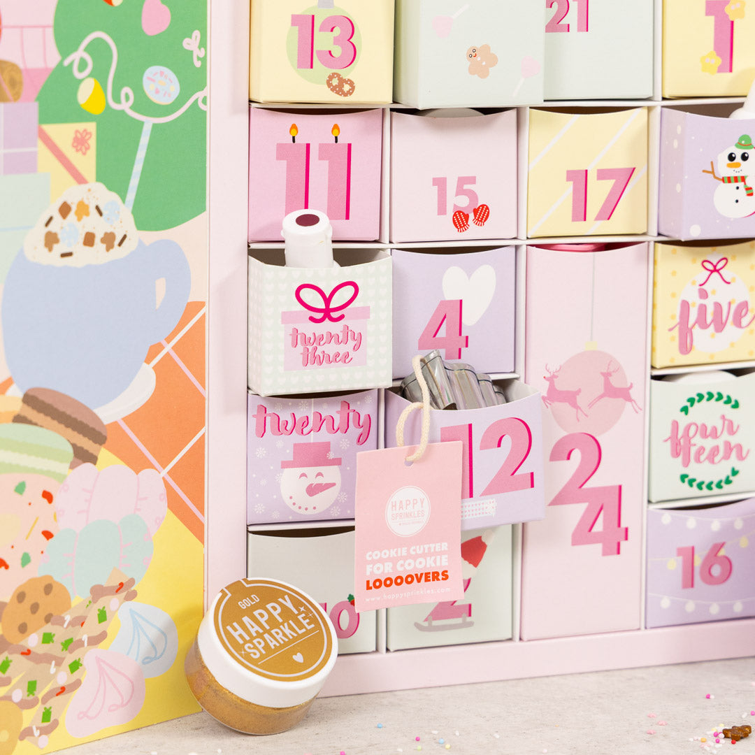 CALENDARIO DE ADVIENTO grande PASTEL