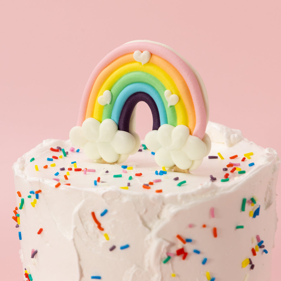 Rainbow Pastel Sugar Figure