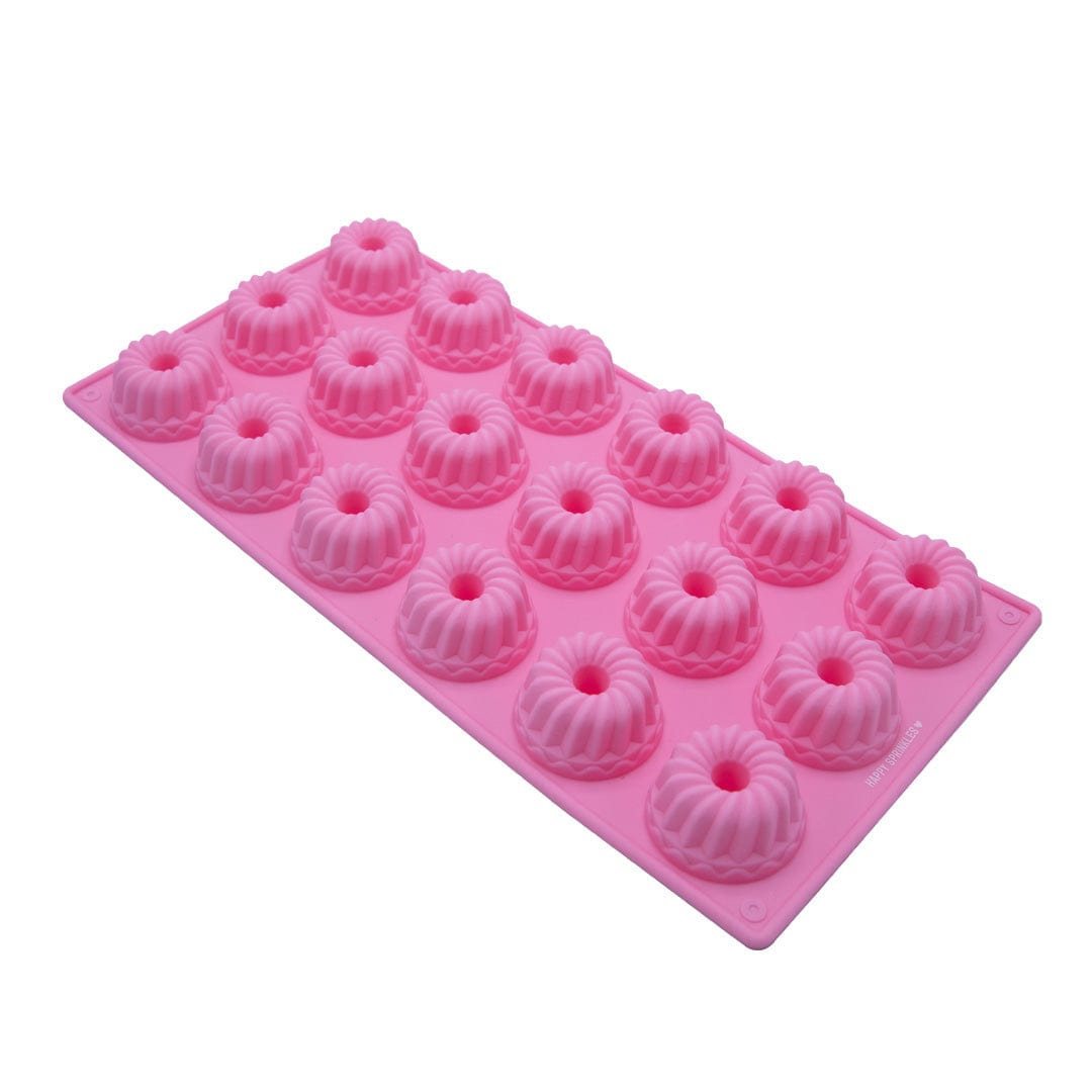 Happy Sprinkles Streusel Silikonform Mini Gugelhupf