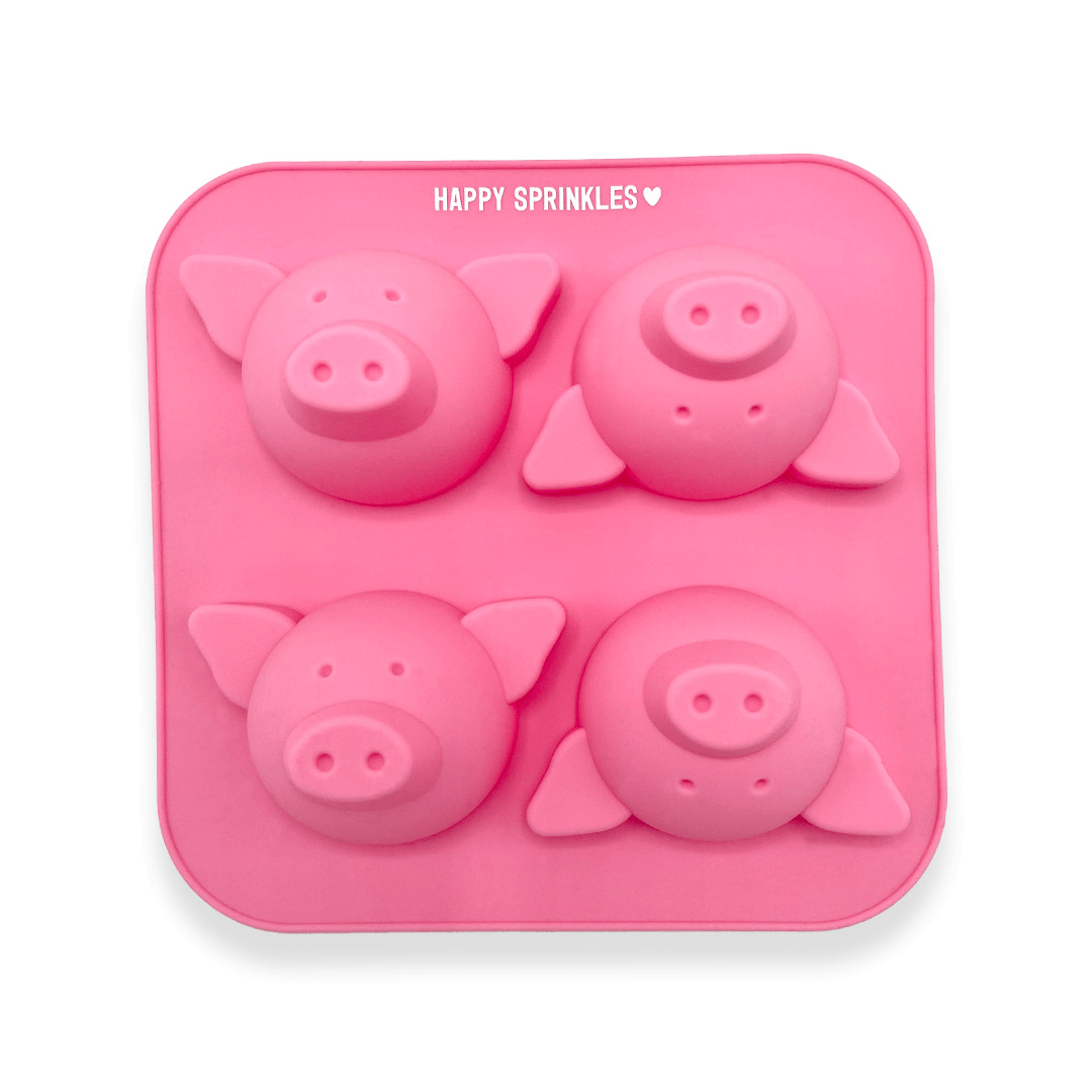 Happy Sprinkles Sprinkles Molde de silicona Cerdito