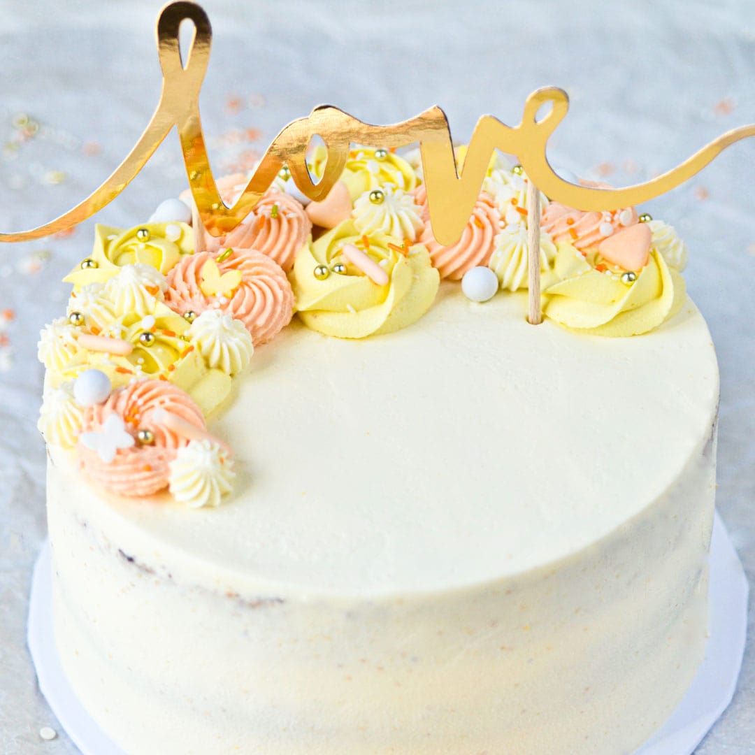 Happy Sprinkles Sprinkles Caketopper - Love