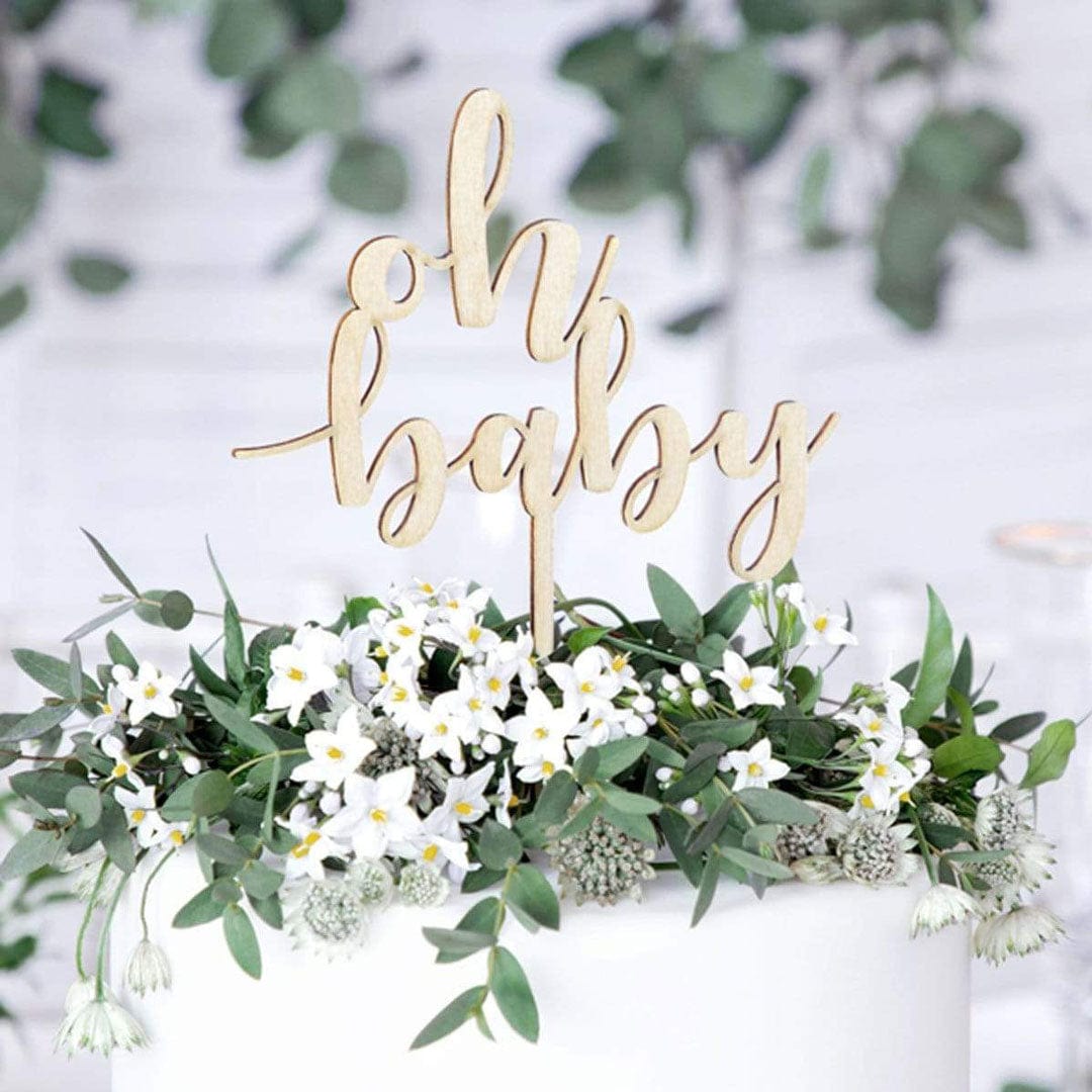Happy Sprinkles Streusel Caketopper - oh baby