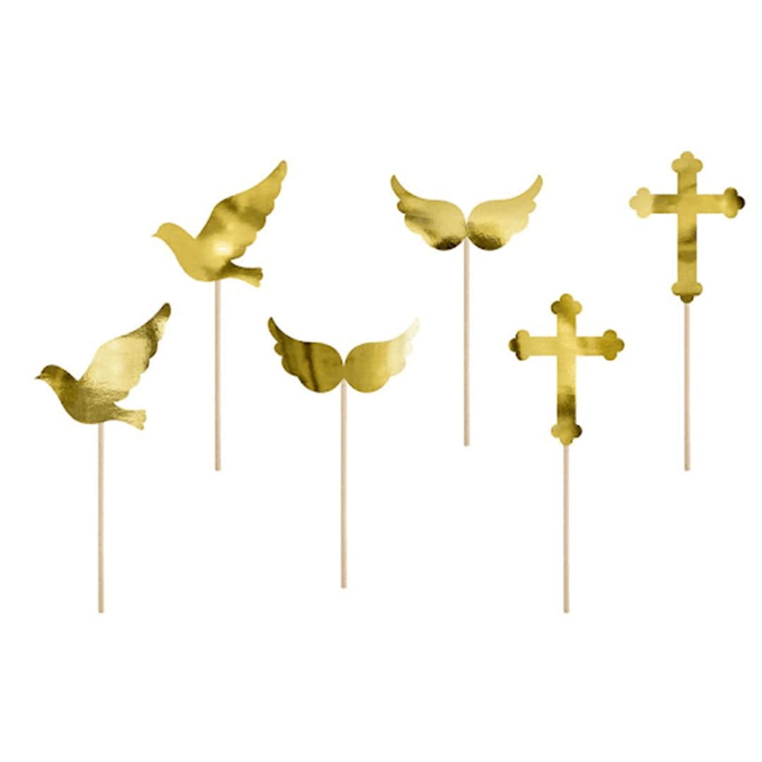 Caketopper Happy Sprinkles - Battesimo / Cresima / Comunione