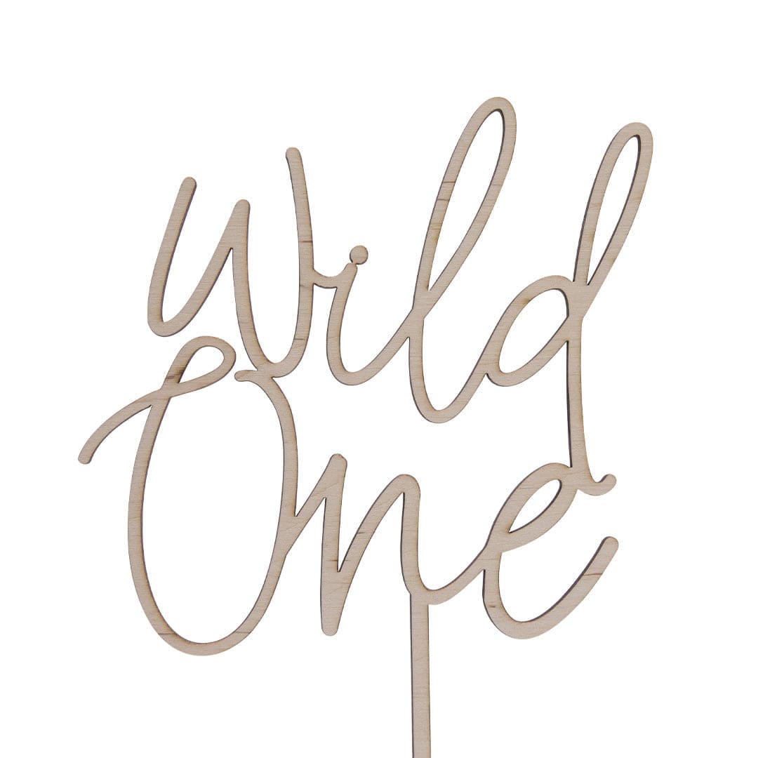 Caketopper Happy Sprinkles - Legno Wild One