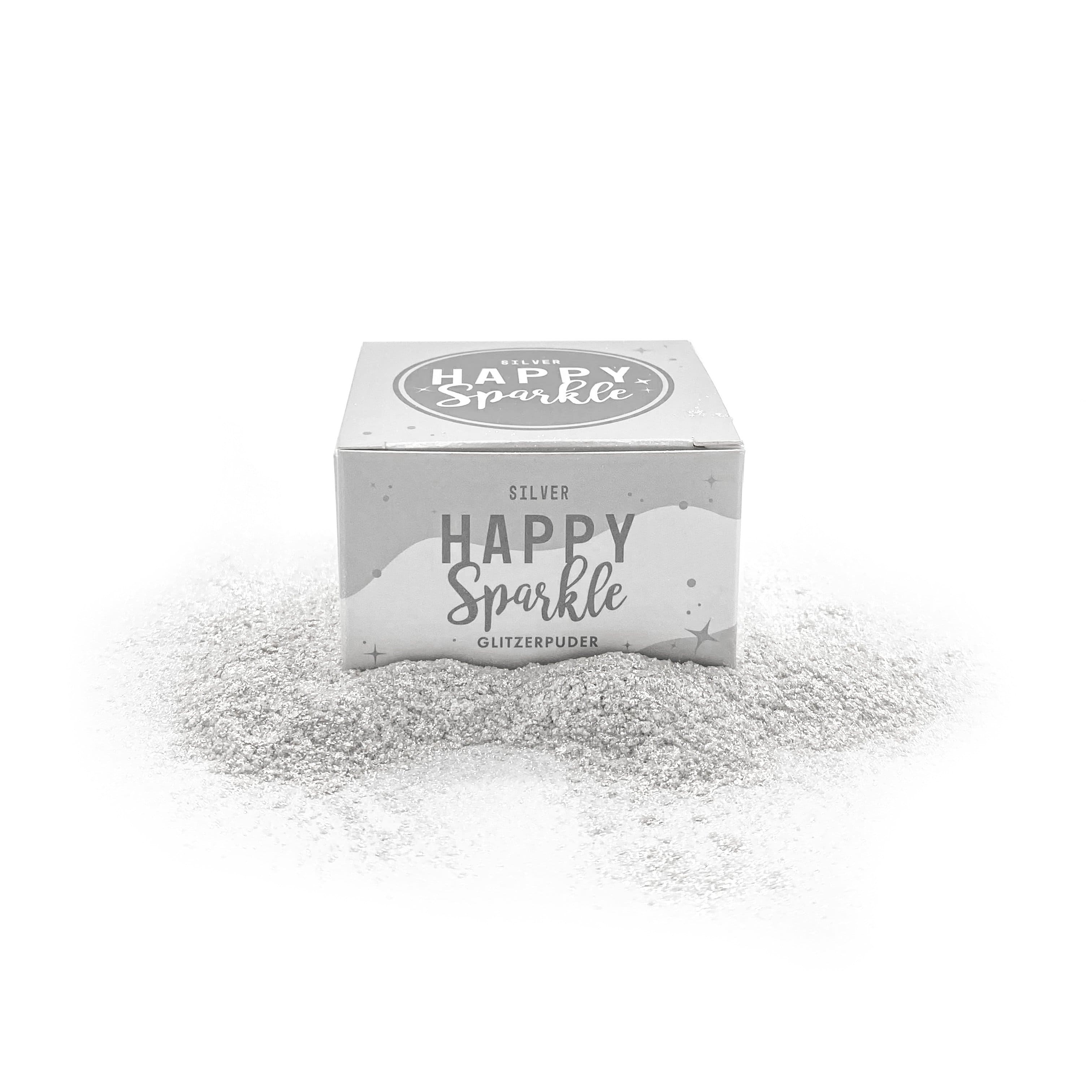 Happy Sprinkles Streusel Happy Sparkle Glitter de Plata