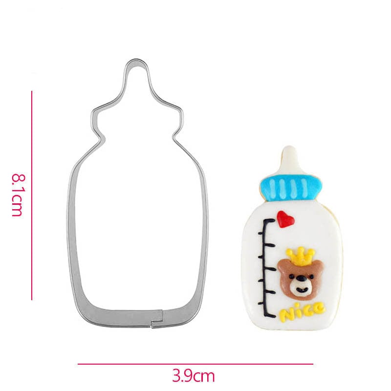 Happy Sprinkles Sprinkles cookie cutter - baby bottle