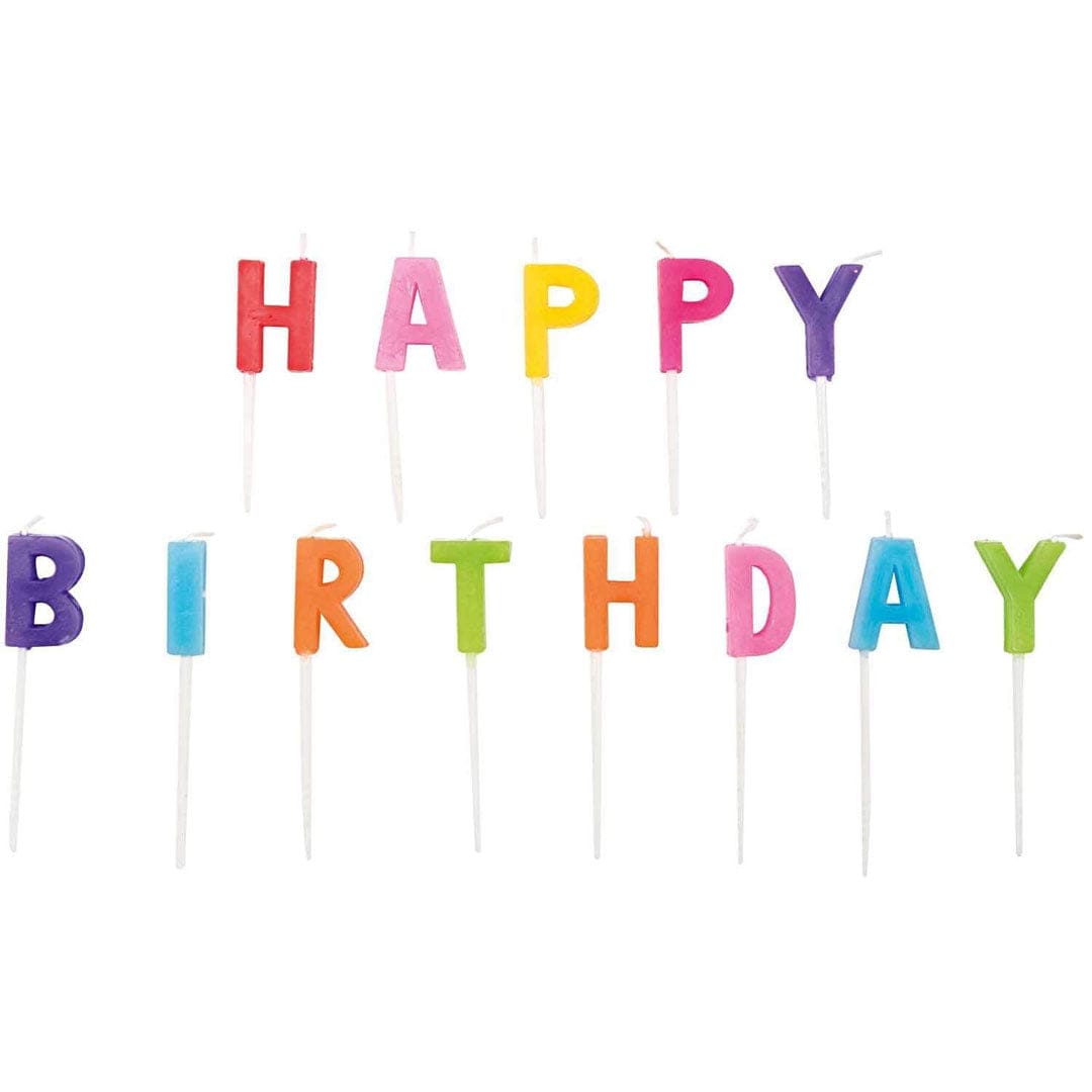 Velas con Streusel Happy Sprinkles - Feliz Cumpleaños