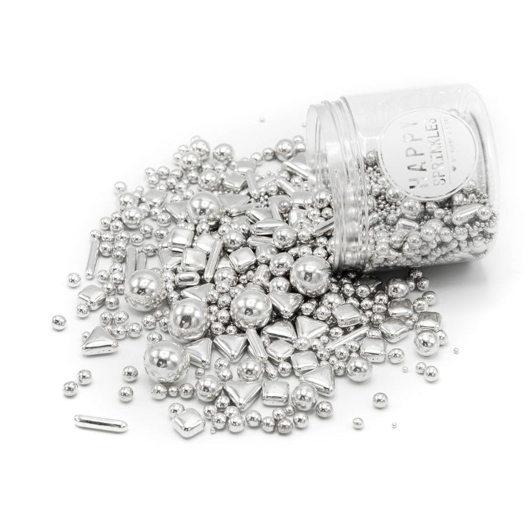 Happy Sprinkles Sprinkles Enthusiast (190g) Silver Explosion