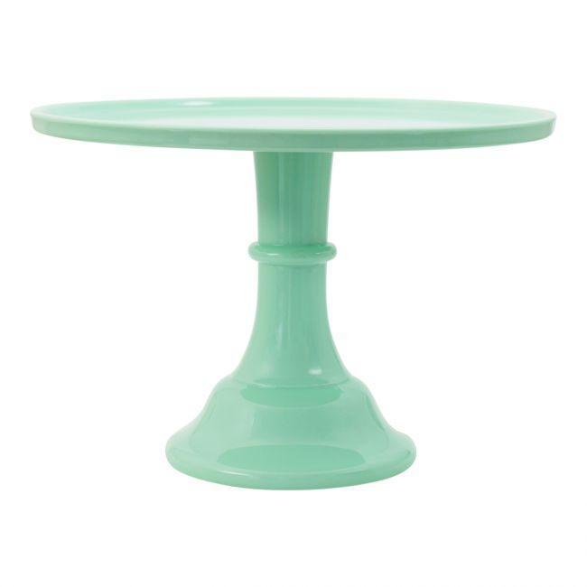 Happy Sprinkles Streusel Soporte para tarta grande de color menta