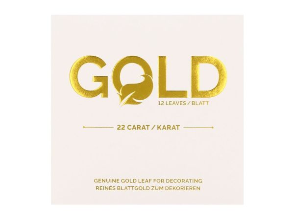 Blattgold - 12 Blatt
