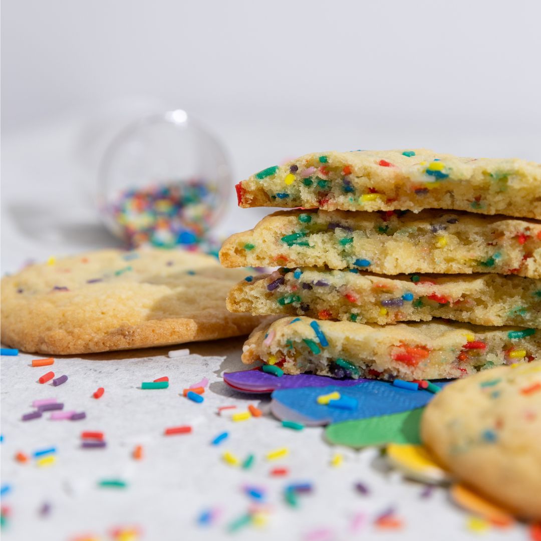 Funfetti Bakeable Strands végétalien