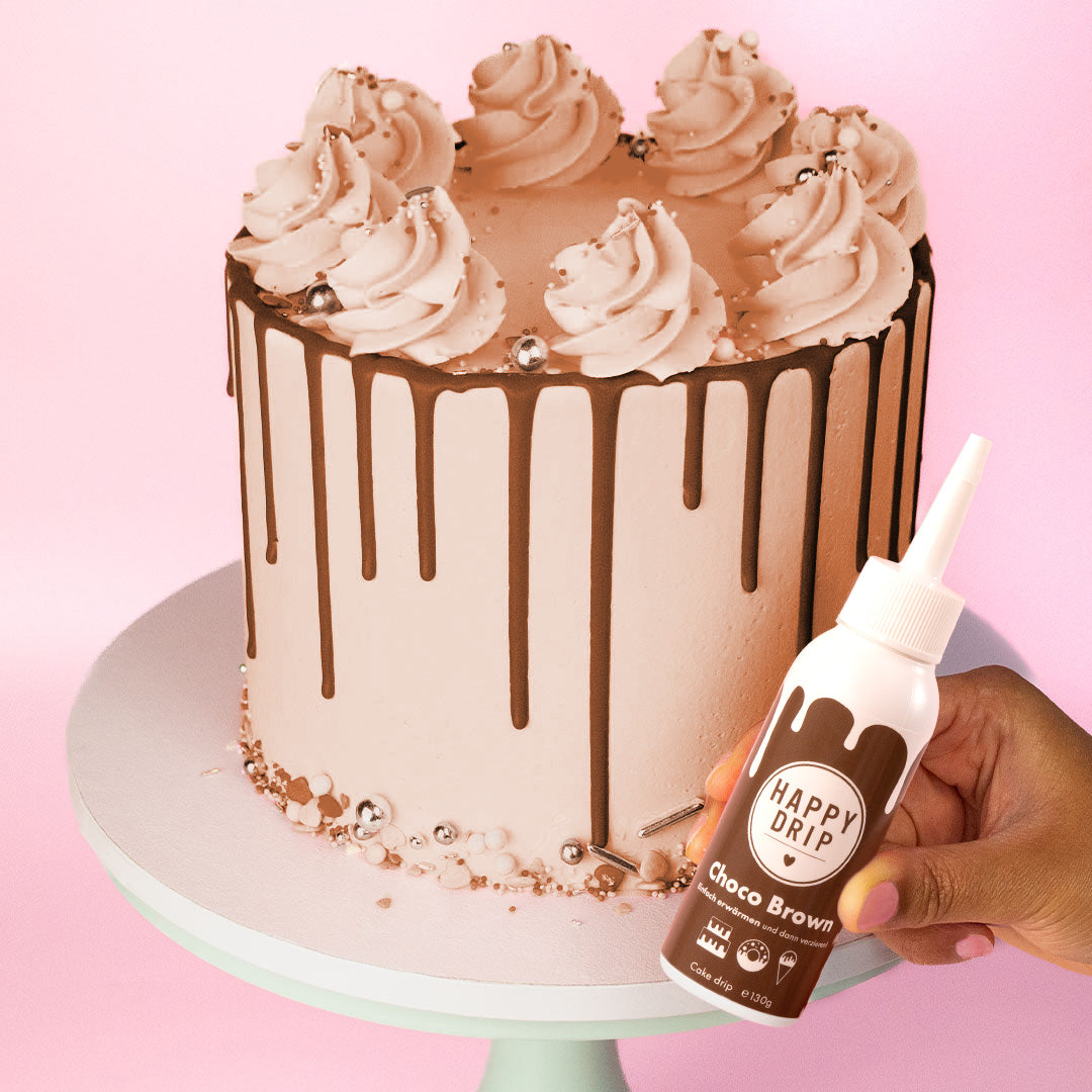 Happy Drip  Choco Brown