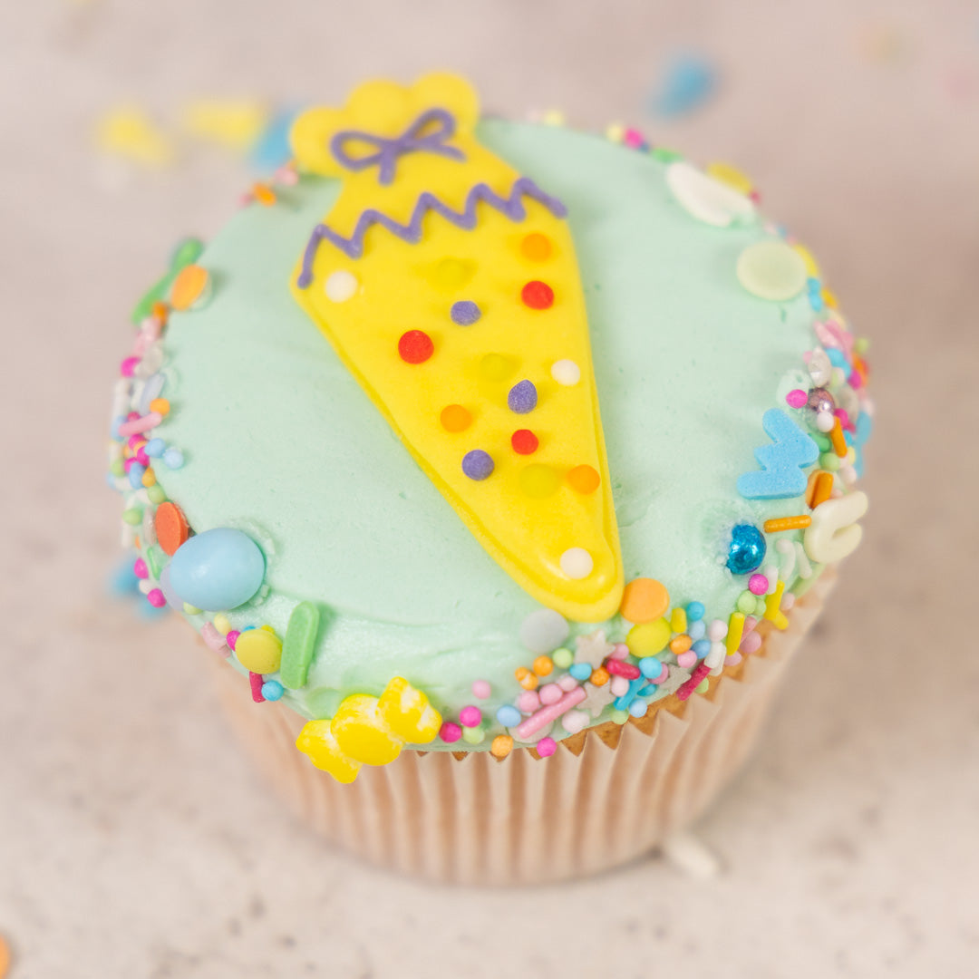 Cornets d'école - Décorations en sucre (12 pièces)