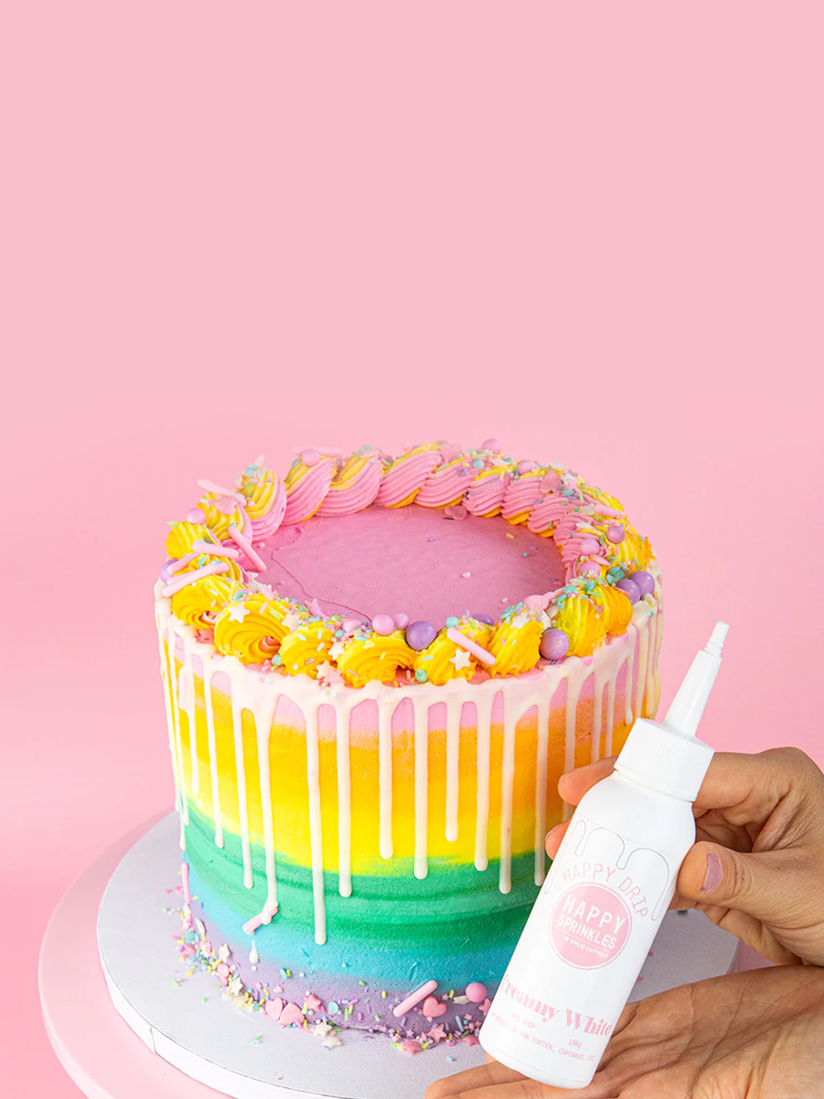 HAPPY SPRINKLES 'Pastel Summer' Edible Sprinkles 90g - Cake Decorating  Supplies Dubai