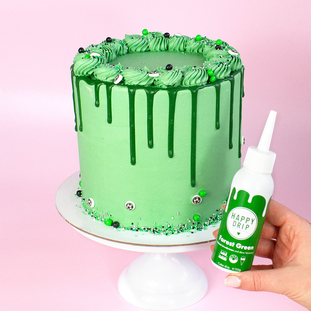 Happy Drip - Forest Green