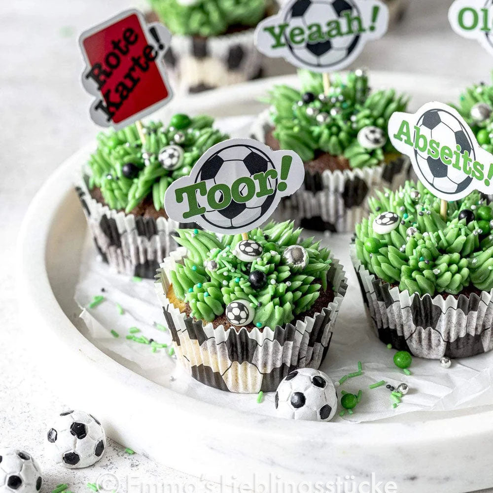 Soccer baking set